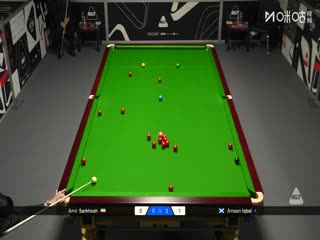 苏格兰公开赛资格赛Day1  阿米尔·萨克霍什4-3阿曼·伊克巴尔 20251014封面图