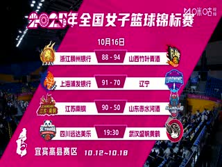 全国女子篮球锦标赛 四川蜀道远达VS武汉盛帆黄鹤 20251016封面图
