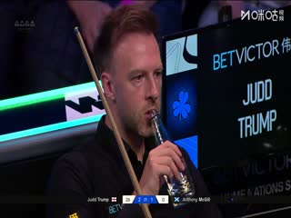 2025斯诺克北爱尔兰公开赛64进32 贾德·特鲁姆普4-2安东尼·麦克吉尔 20251020封面图