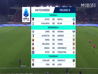 意甲联赛 克雷莫内塞VS亚特兰大 20251026封面图