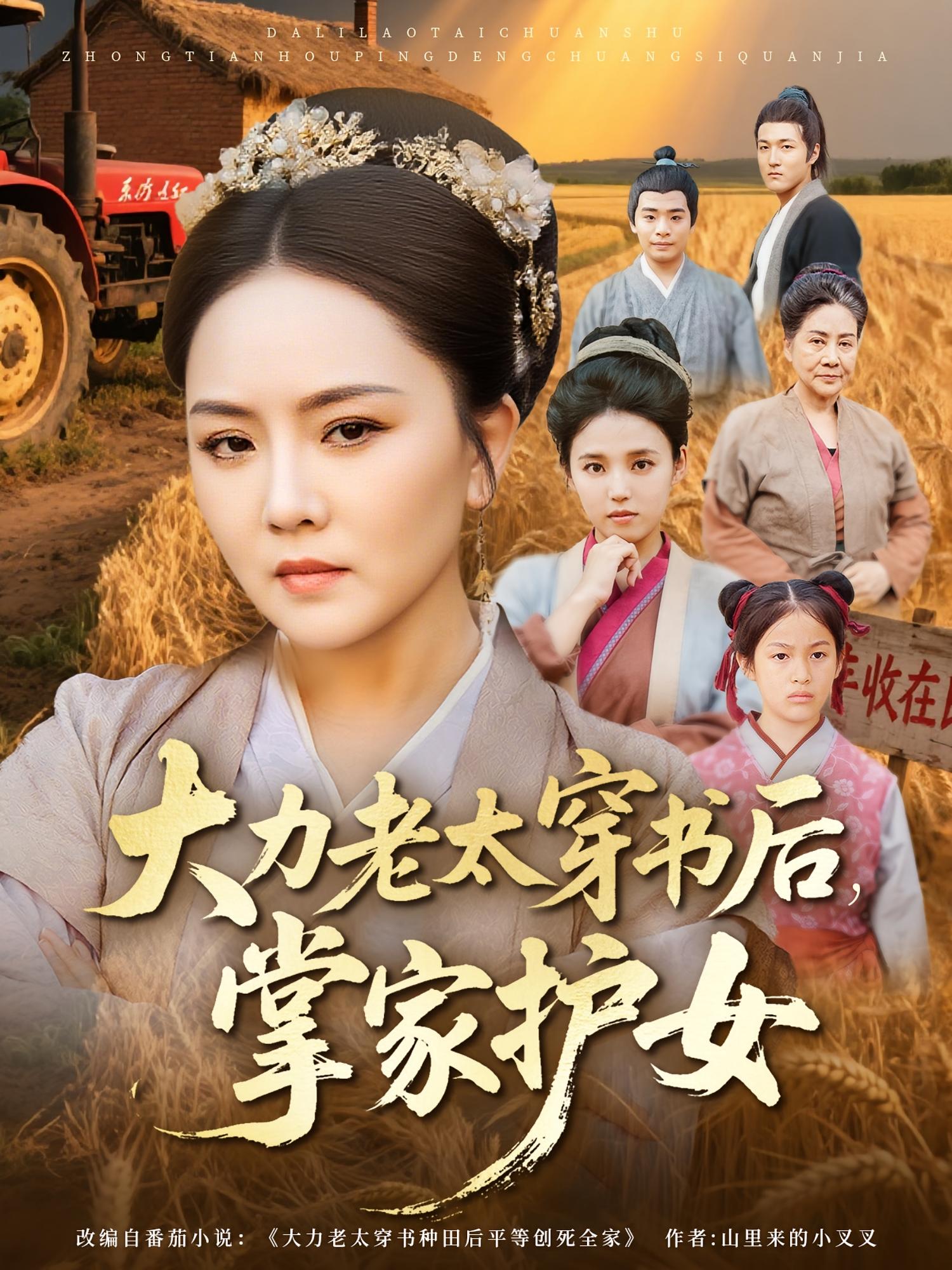 大力老太穿书后，掌家护女封面图