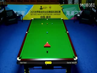 2025斯诺克国际锦标赛延期资格赛第一轮 汤姆·福德3-6丹尼尔·威尔斯 20251102封面图