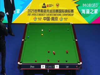2025斯诺克国际锦标赛32进16 雷佩凡5-6赵心童（朱峰立） 20251104封面图